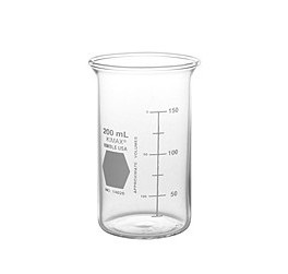 VASO BERSELIUS VIDRIO CON PICO 400ML